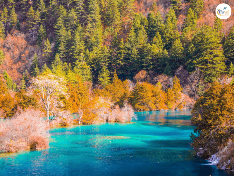 เที่ยวจิ่วจ้ายโกวช่วงใบไม้เปลี่ยนสี